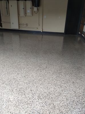 Epoxy Flooring with Full Flakes in Wekiva Springs, FL (1)